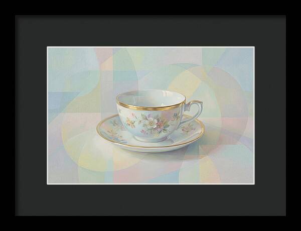 Hand Painted Porcelain Tea Cup