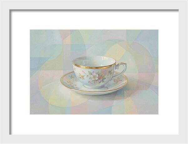 Hand Painted Porcelain Tea Cup