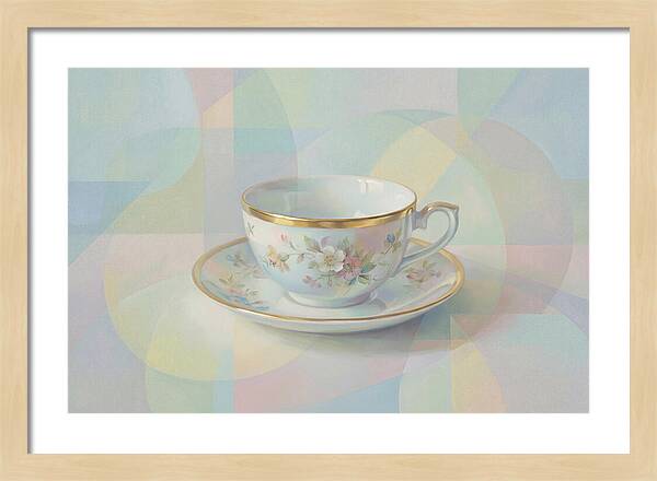 Hand Painted Porcelain Tea Cup