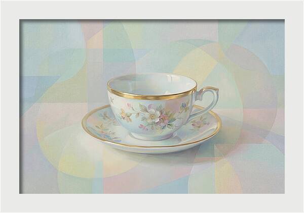 Hand Painted Porcelain Tea Cup