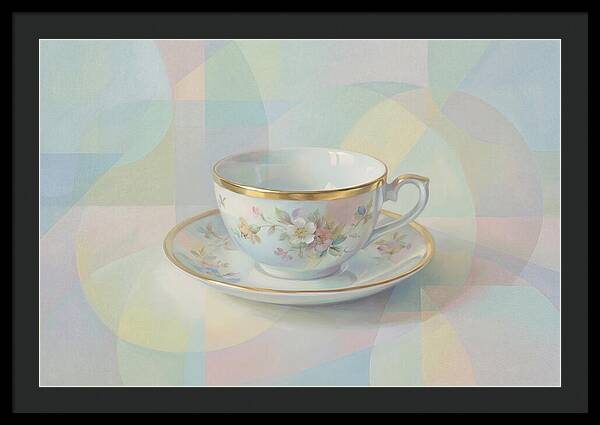 Hand Painted Porcelain Tea Cup