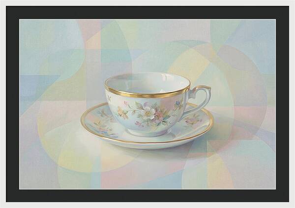 Hand Painted Porcelain Tea Cup