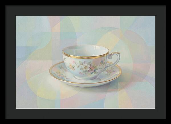 Hand Painted Porcelain Tea Cup