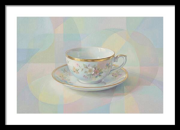 Hand Painted Porcelain Tea Cup