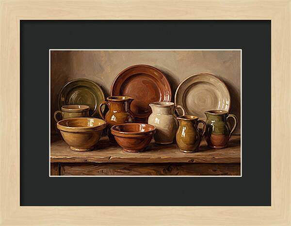Hand Painted Provincial Pottery