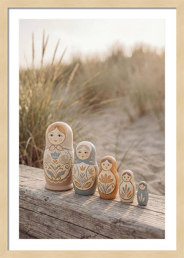Hand Painted Russian Nesting Dolls