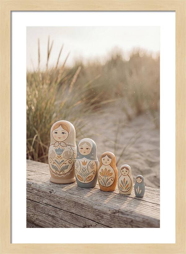 Hand Painted Russian Nesting Dolls