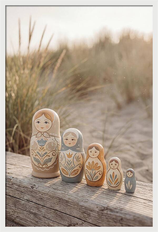 Hand Painted Russian Nesting Dolls