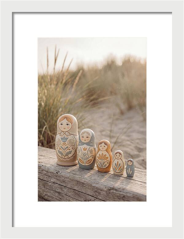 Hand Painted Russian Nesting Dolls