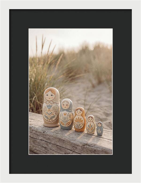 Hand Painted Russian Nesting Dolls