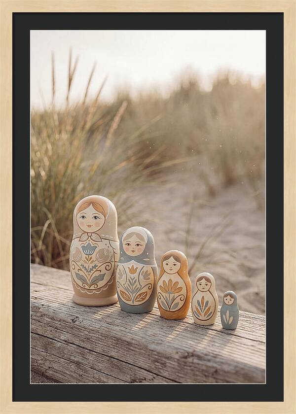 Hand Painted Russian Nesting Dolls