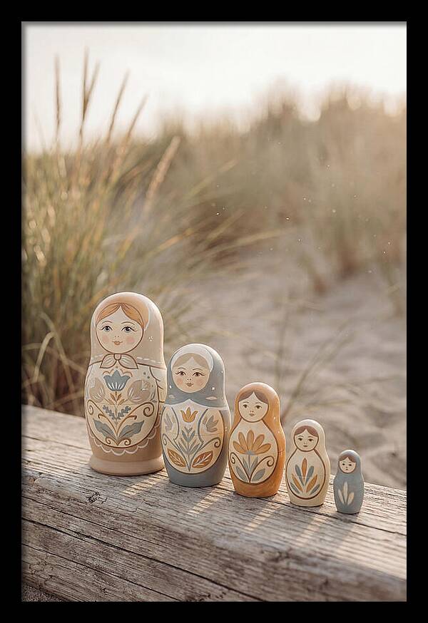 Hand Painted Russian Nesting Dolls