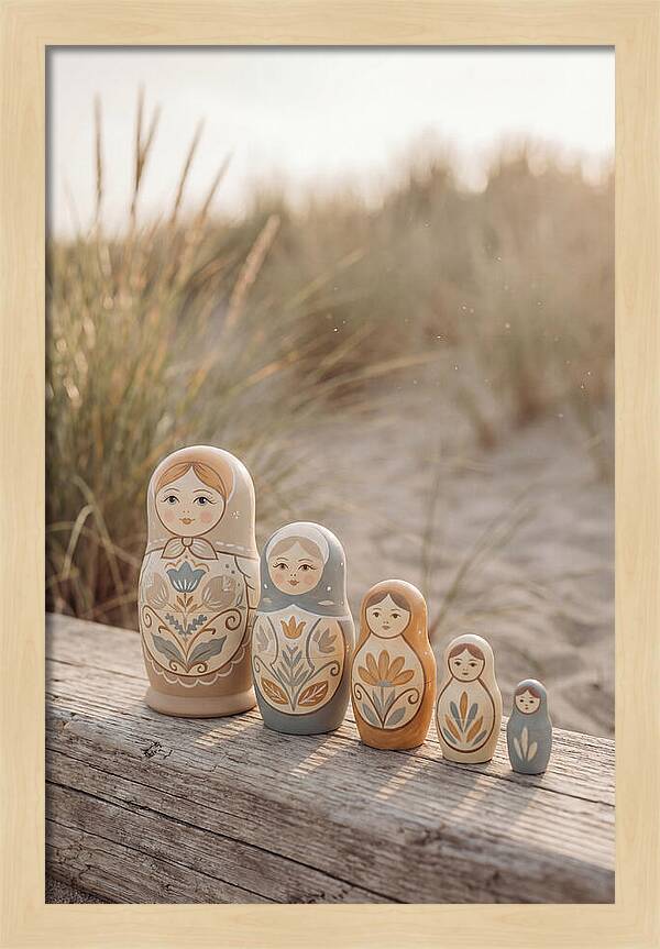 Hand Painted Russian Nesting Dolls
