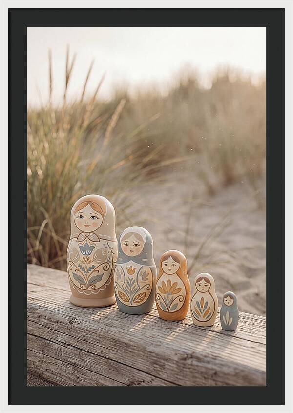 Hand Painted Russian Nesting Dolls