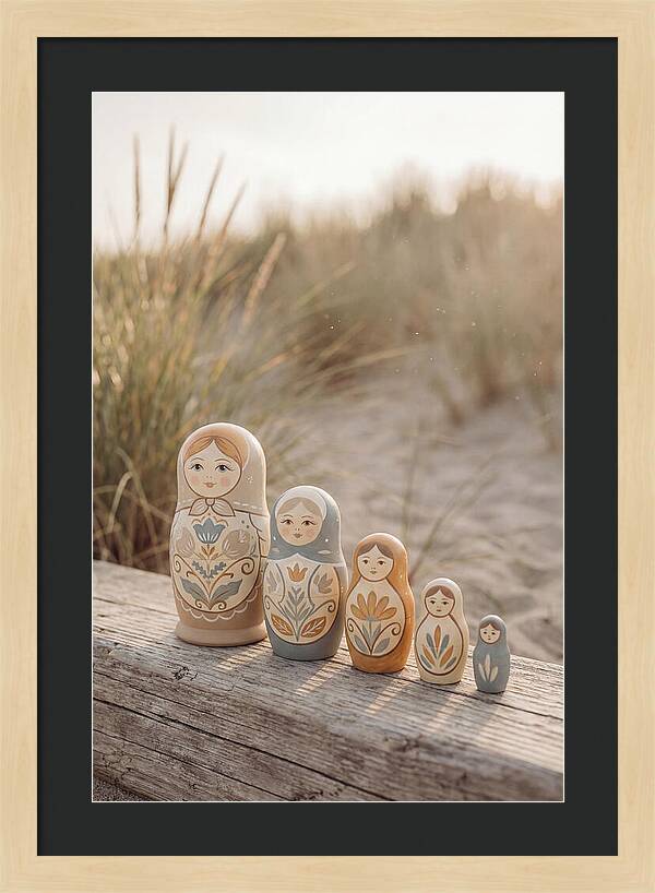 Hand Painted Russian Nesting Dolls