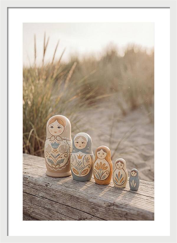 Hand Painted Russian Nesting Dolls