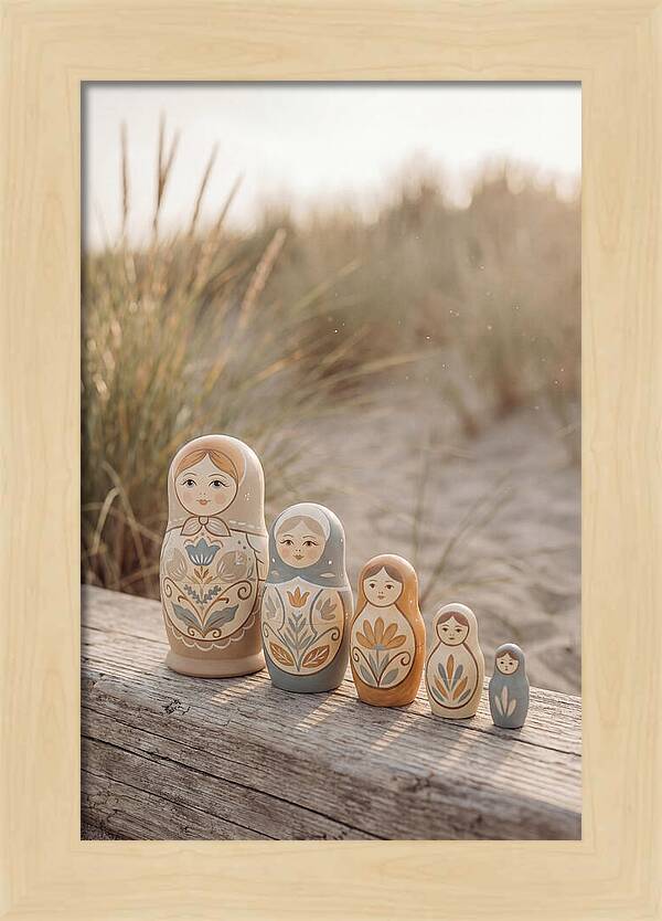 Hand Painted Russian Nesting Dolls