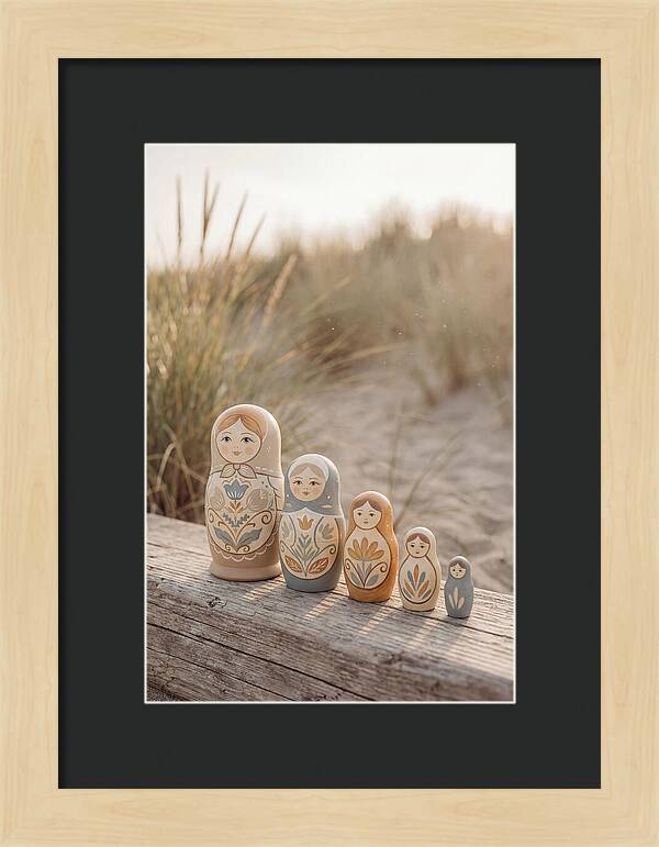 Hand Painted Russian Nesting Dolls