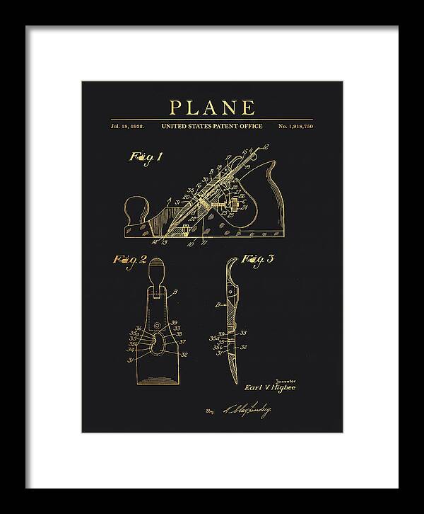 Hand Plane Gold Patent Us1918750a