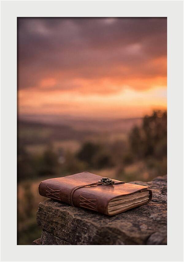 Hand Stitched Leather Journal