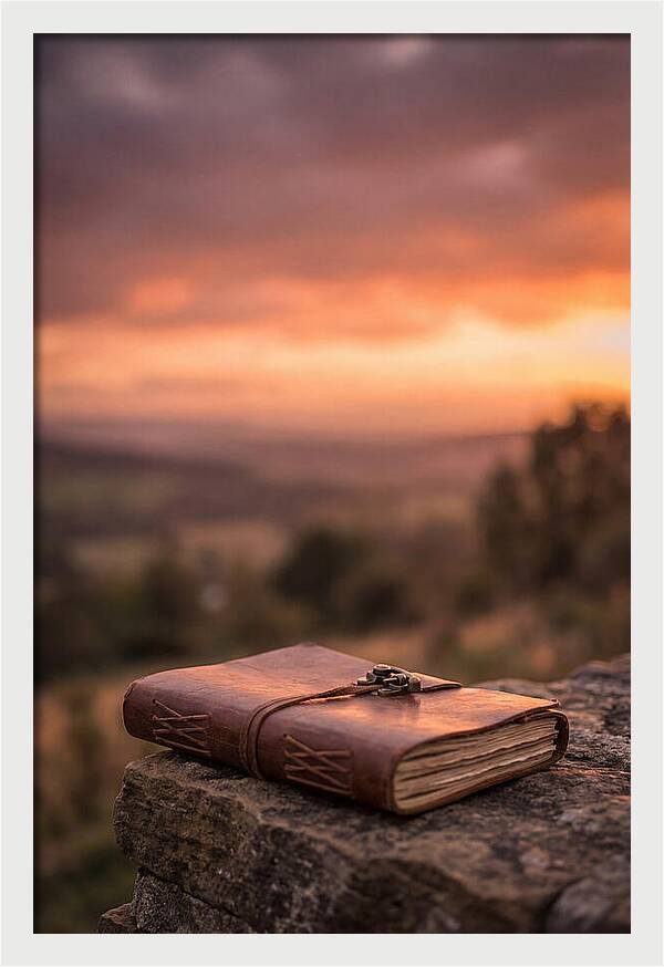 Hand Stitched Leather Journal