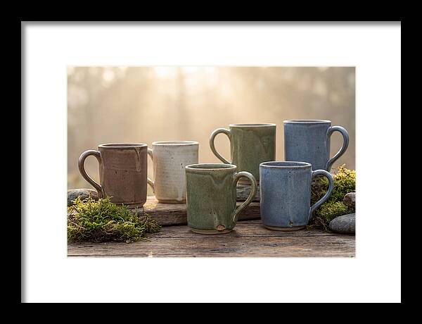 Handcrafted Earth Tone Mugs