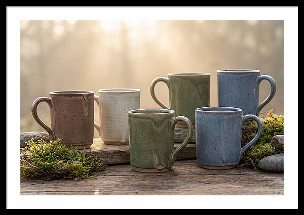 Handcrafted Earth Tone Mugs