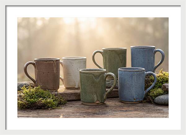 Handcrafted Earth Tone Mugs
