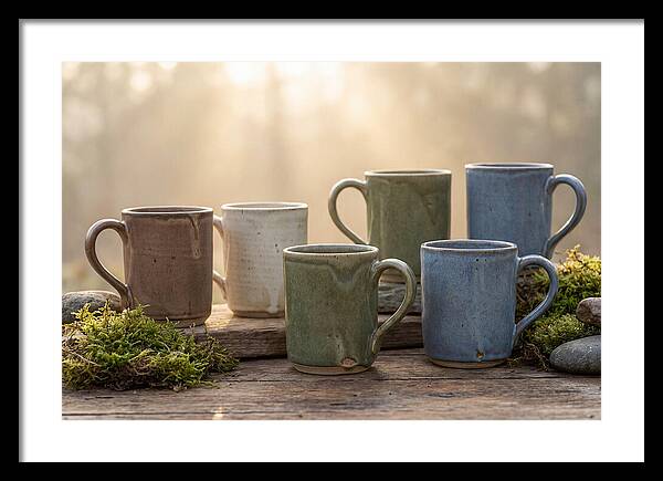Handcrafted Earth Tone Mugs