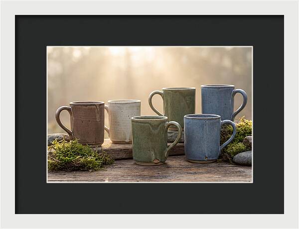 Handcrafted Earth Tone Mugs