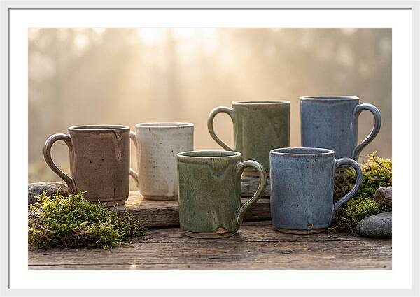 Handcrafted Earth Tone Mugs