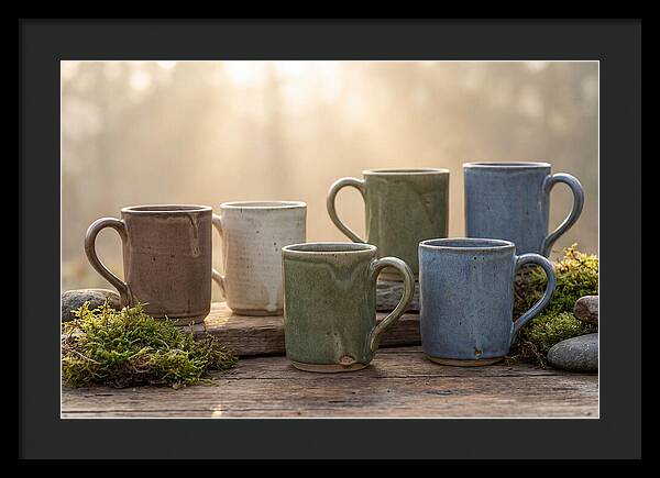 Handcrafted Earth Tone Mugs