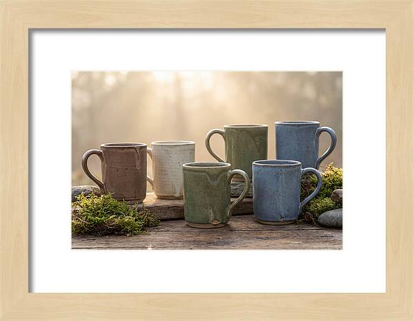 Handcrafted Earth Tone Mugs