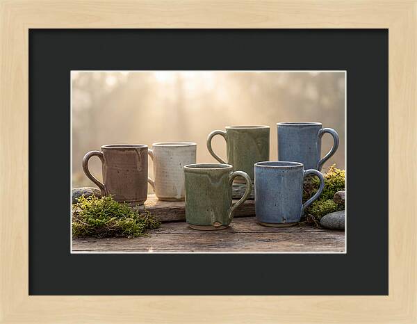 Handcrafted Earth Tone Mugs