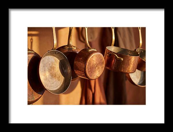 Hanging Copper Cooking Pans