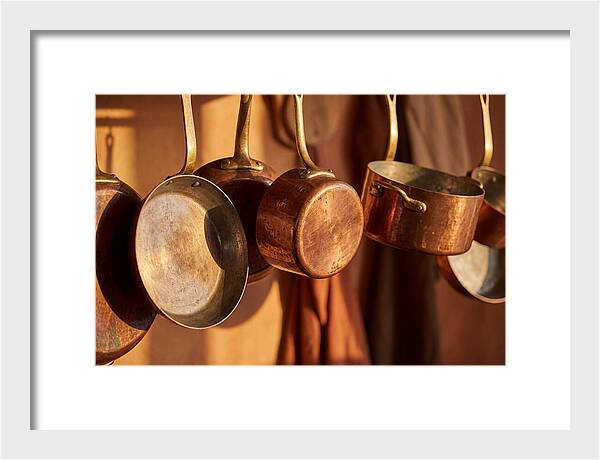 Hanging Copper Cooking Pans