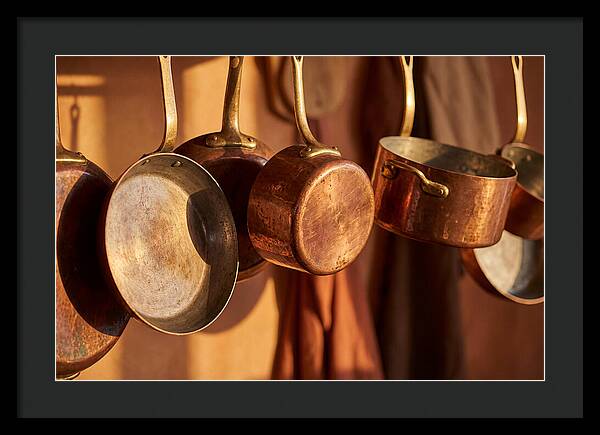 Hanging Copper Cooking Pans