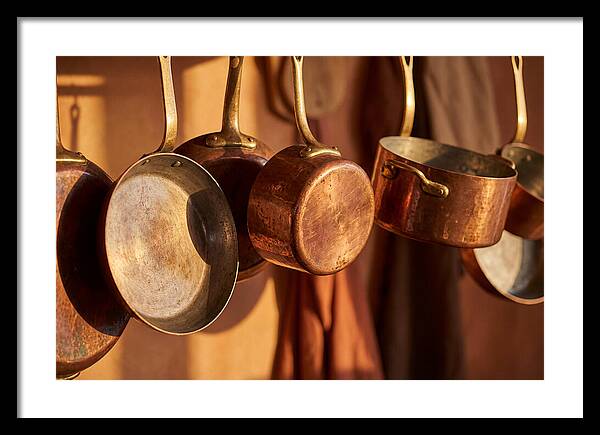 Hanging Copper Cooking Pans
