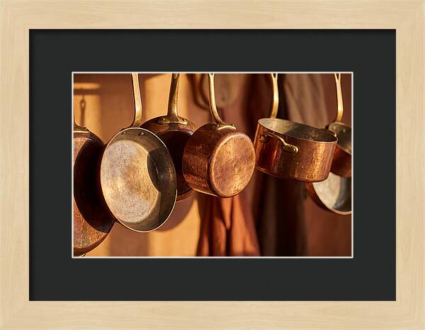 Hanging Copper Cooking Pans
