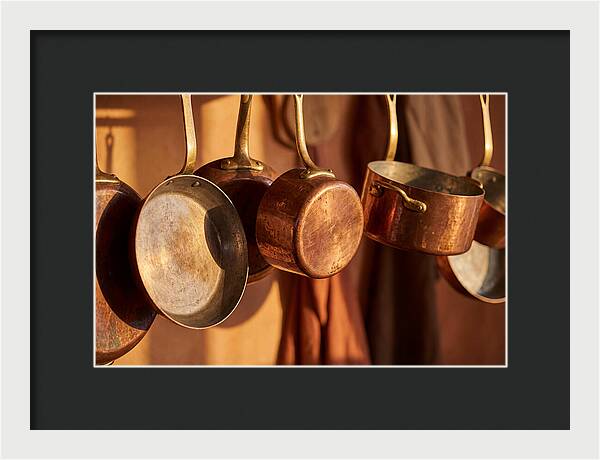 Hanging Copper Cooking Pans