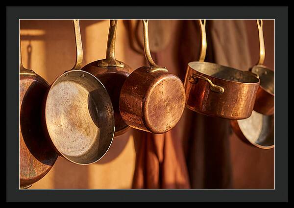 Hanging Copper Cooking Pans