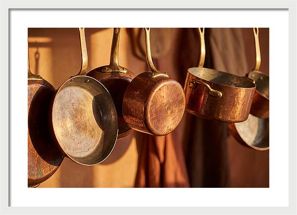 Hanging Copper Cooking Pans