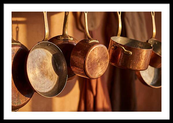 Hanging Copper Cooking Pans