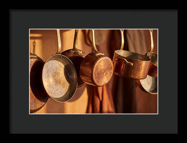 Hanging Copper Cooking Pans