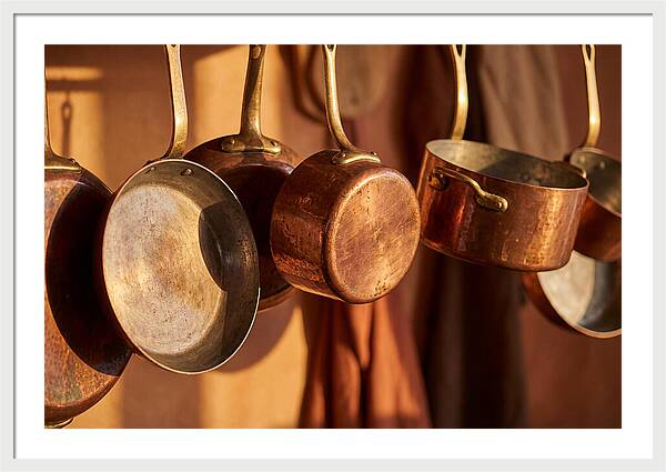 Hanging Copper Cooking Pans
