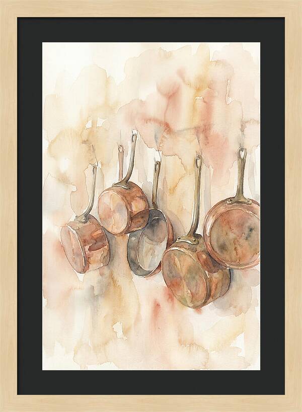 Hanging Copper Cooking Pans