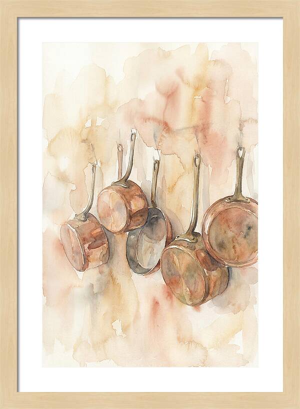Hanging Copper Cooking Pans