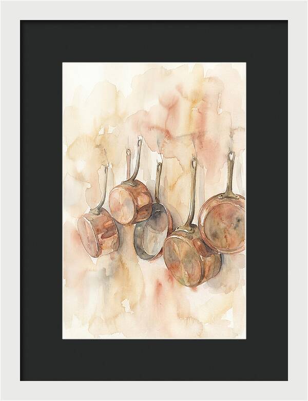 Hanging Copper Cooking Pans