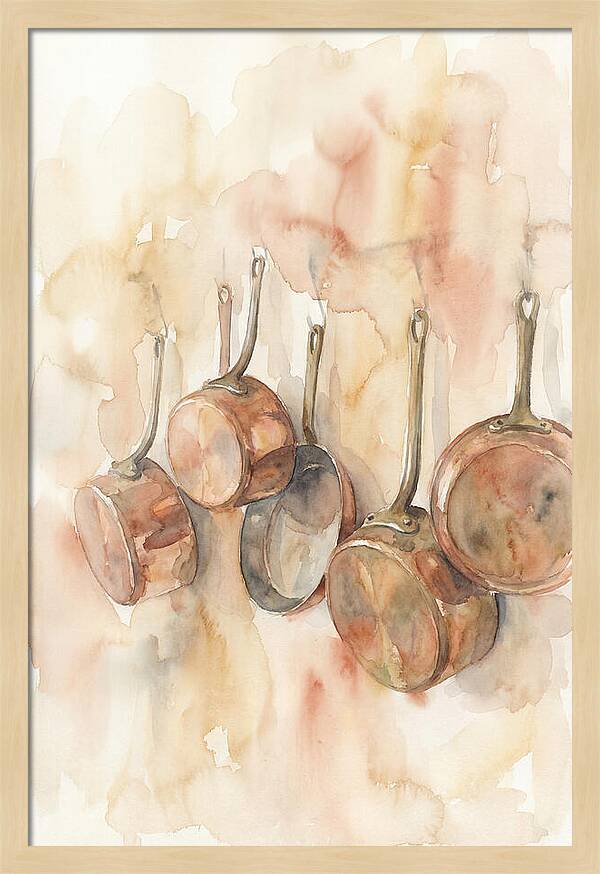 Hanging Copper Cooking Pans