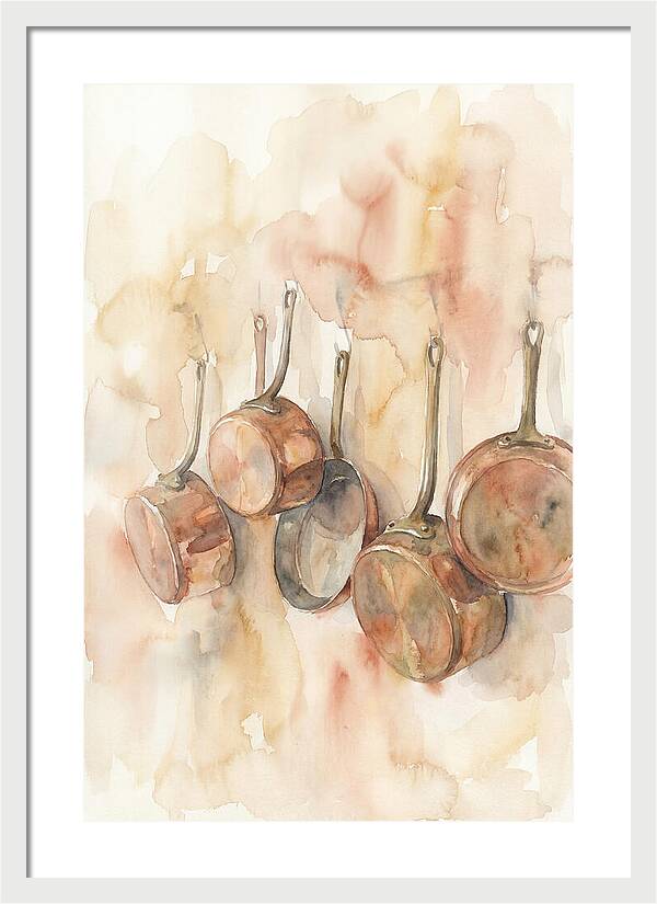 Hanging Copper Cooking Pans